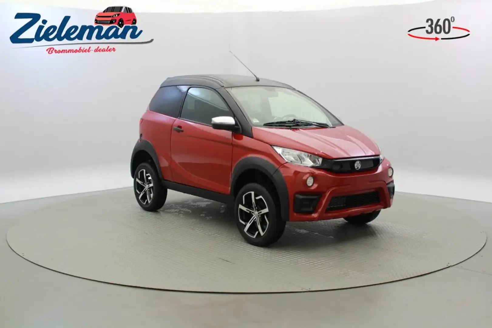 Aixam Crossover Highline Sport - 2022 - 10.302 km - Camera, Leer Червоний - 1