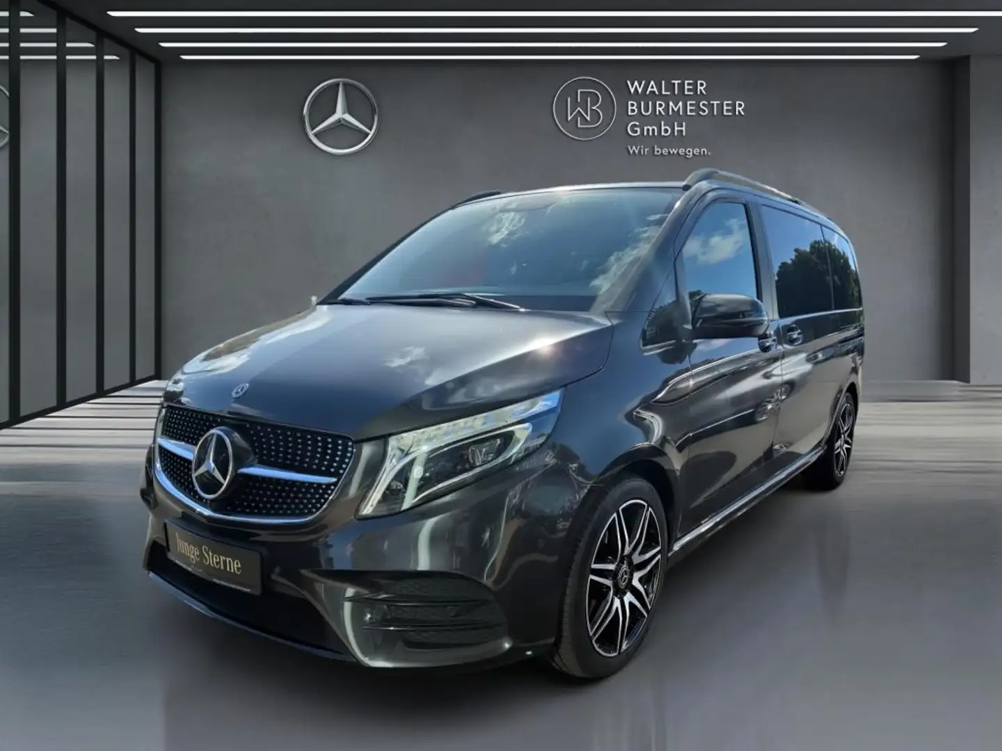 Mercedes-Benz V 300 d EDITION Kompakt +AMG+Night+MBUX+KAMERA Grigio - 1