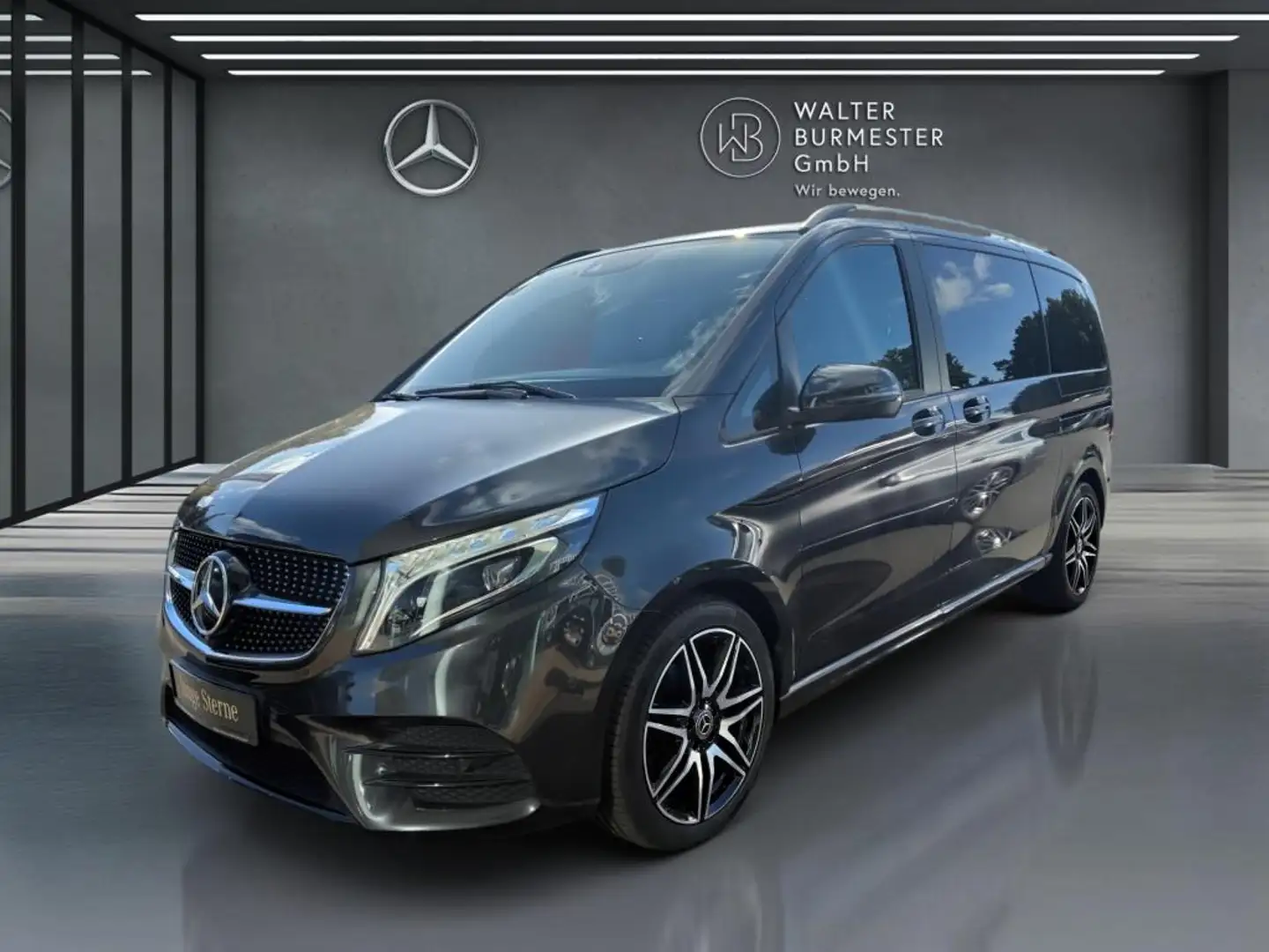 Mercedes-Benz V 300 d EDITION Kompakt +AMG+Night+MBUX+KAMERA Grigio - 2