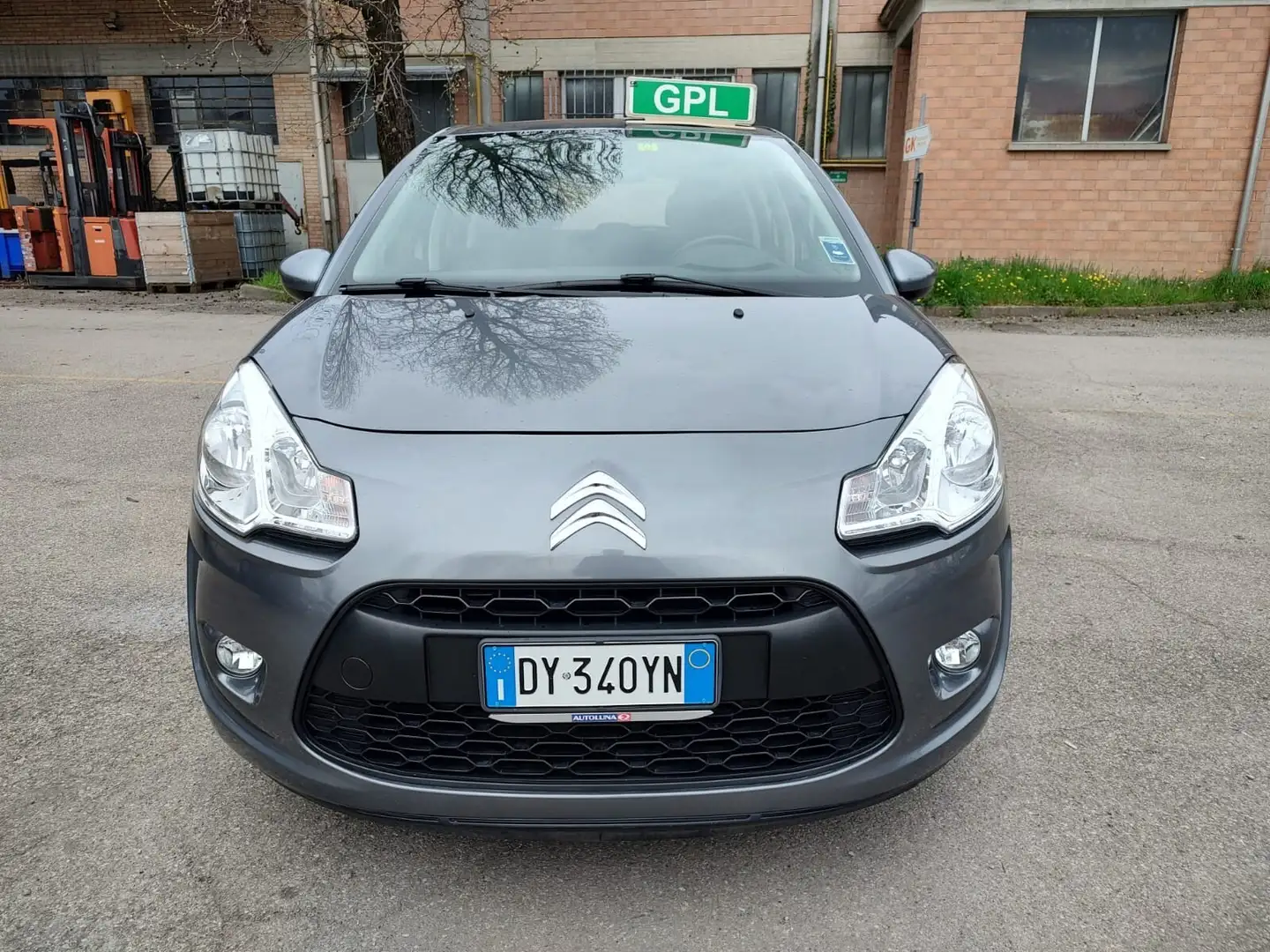 Citroen C3 1.4 Ideal Eco Energy G, GARANZIA L.12 MESI, OK NEO Gris - 2