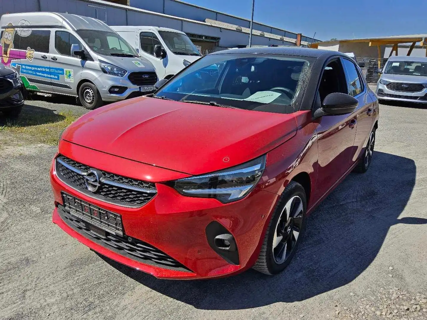 Opel Corsa F-e Elegance,11kW,Matrix,Keyless,ACC,Navi Rouge - 1