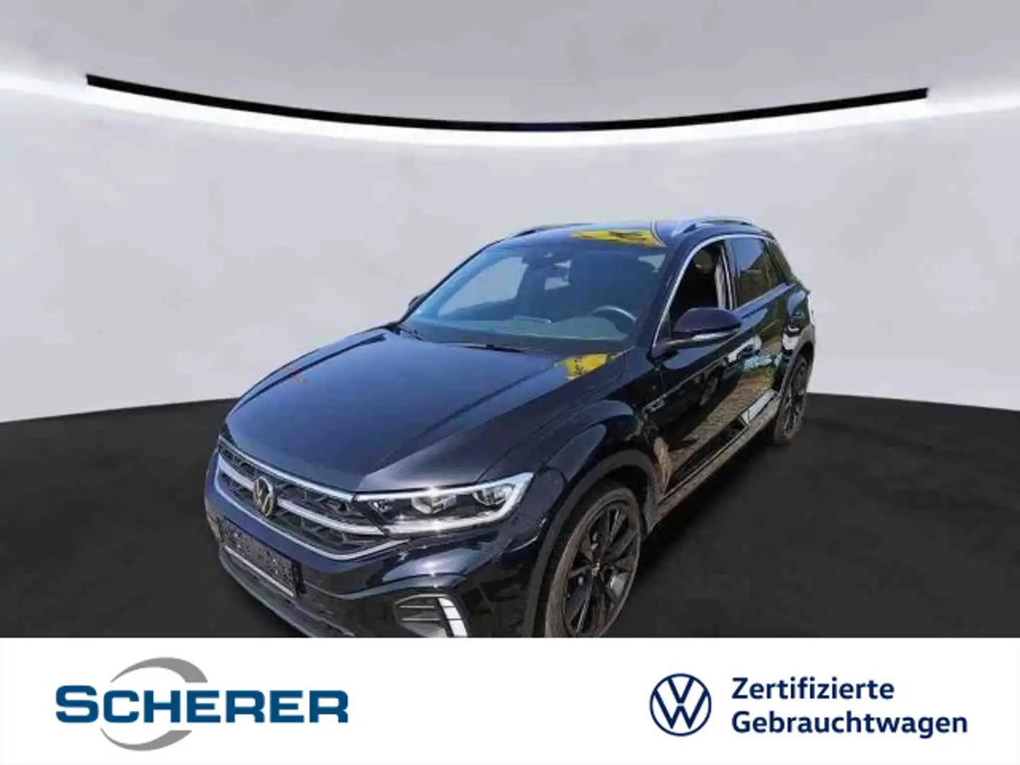 Volkswagen T-Roc R line 1.5 TSI DSG IQ.LIGHT NAVI AHK RFK Schwarz - 1