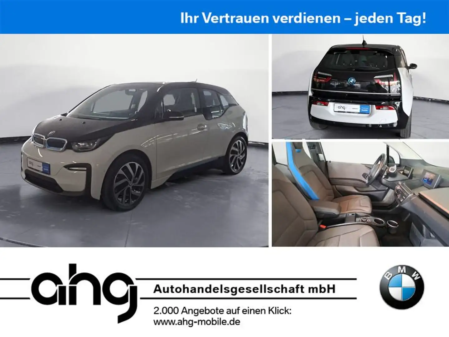 BMW i3 (120 Ah) *Kamera*NaviRTTI*LED*PDC*SHZ*DAB* Weiß - 1
