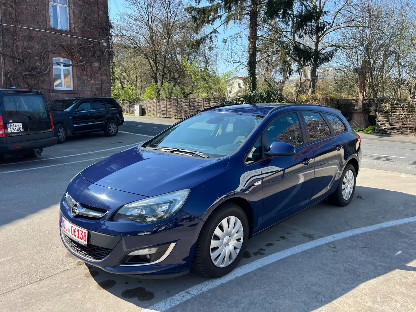 Opel Astra J 2.0 D SportsTourer/1.Hand/Automatik/PDC Blau - 1