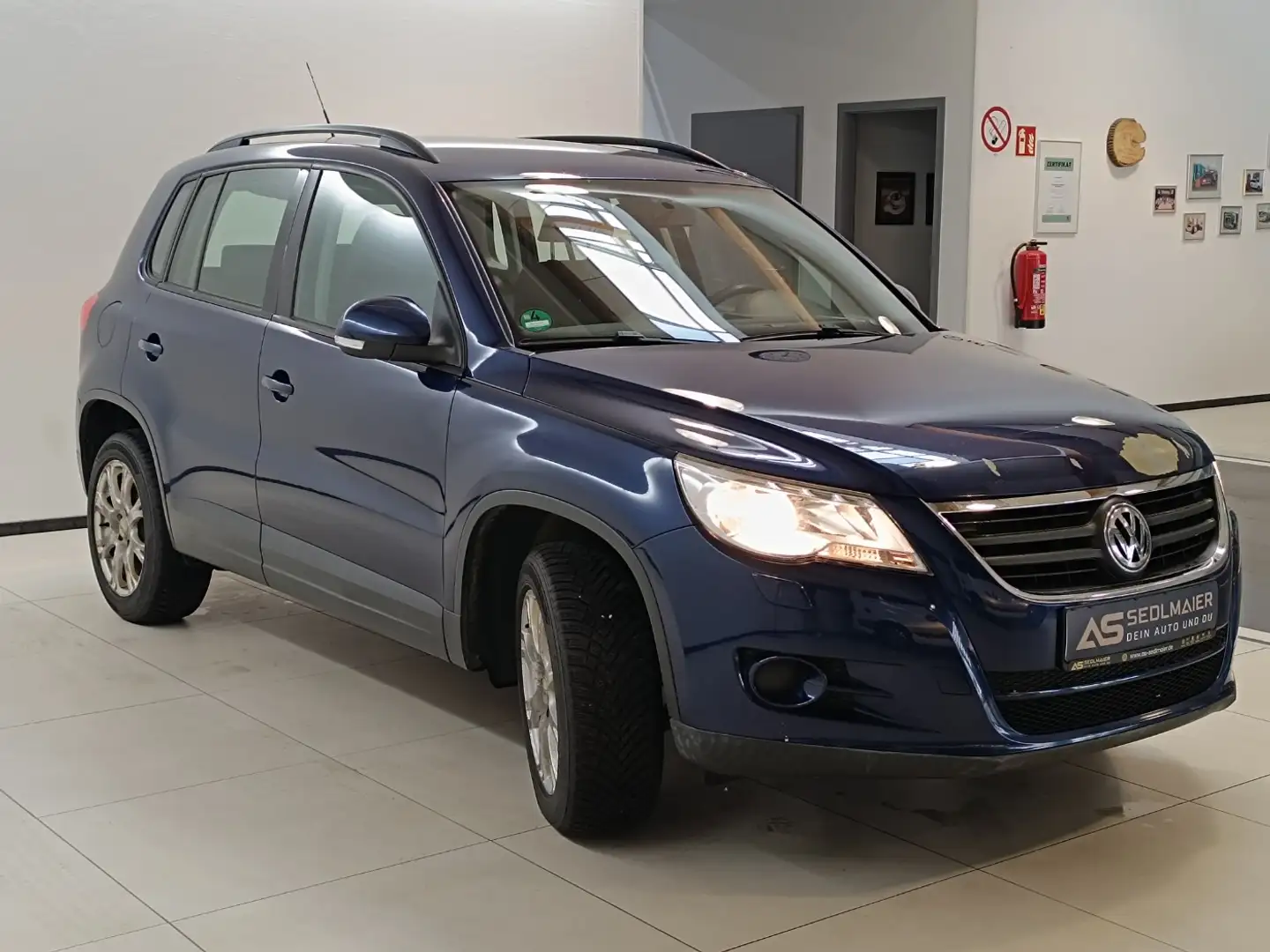 Volkswagen Tiguan 2.0 TDI 4Motion Trend&Fun SHZ|PDC|AHK|MP3 Blu/Azzurro - 2