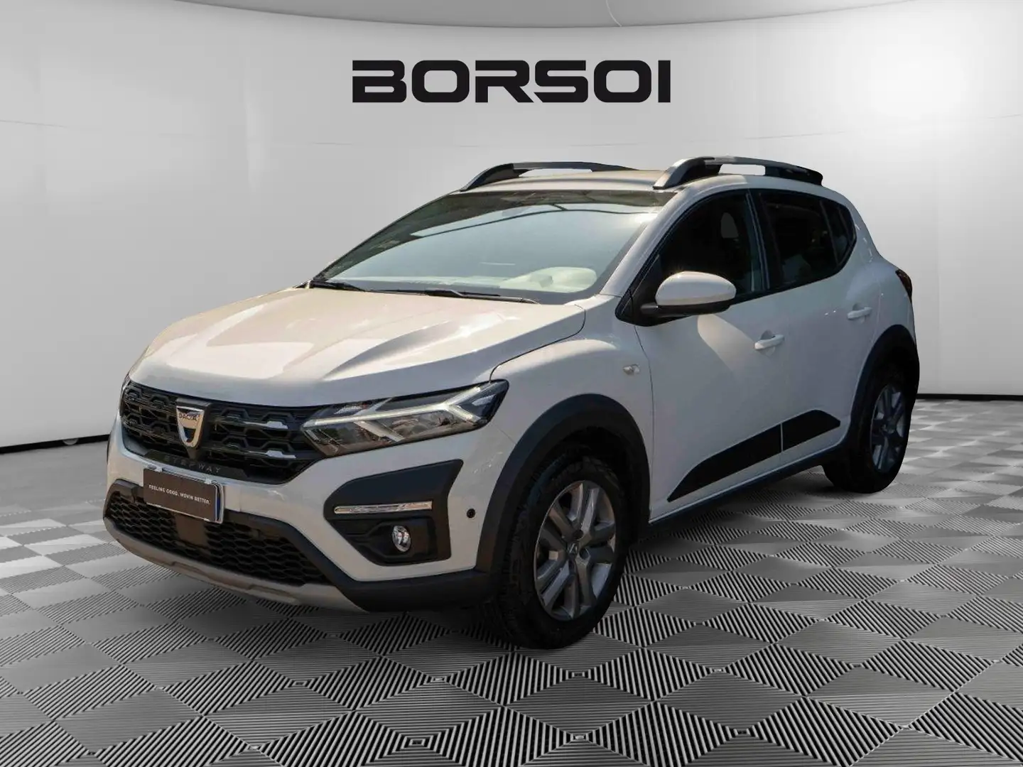 Dacia Sandero 3ª serie Stepway 1.0 TCe ECO-G Comfort Bianco - 1