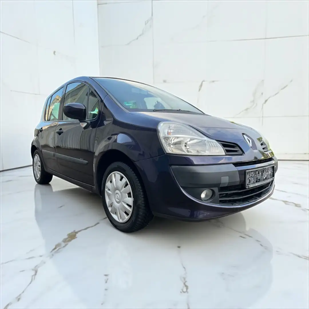 Renault Modus Avantage TÜV NEU 1.H 82000 kM.Rentner Auto Bleu - 1