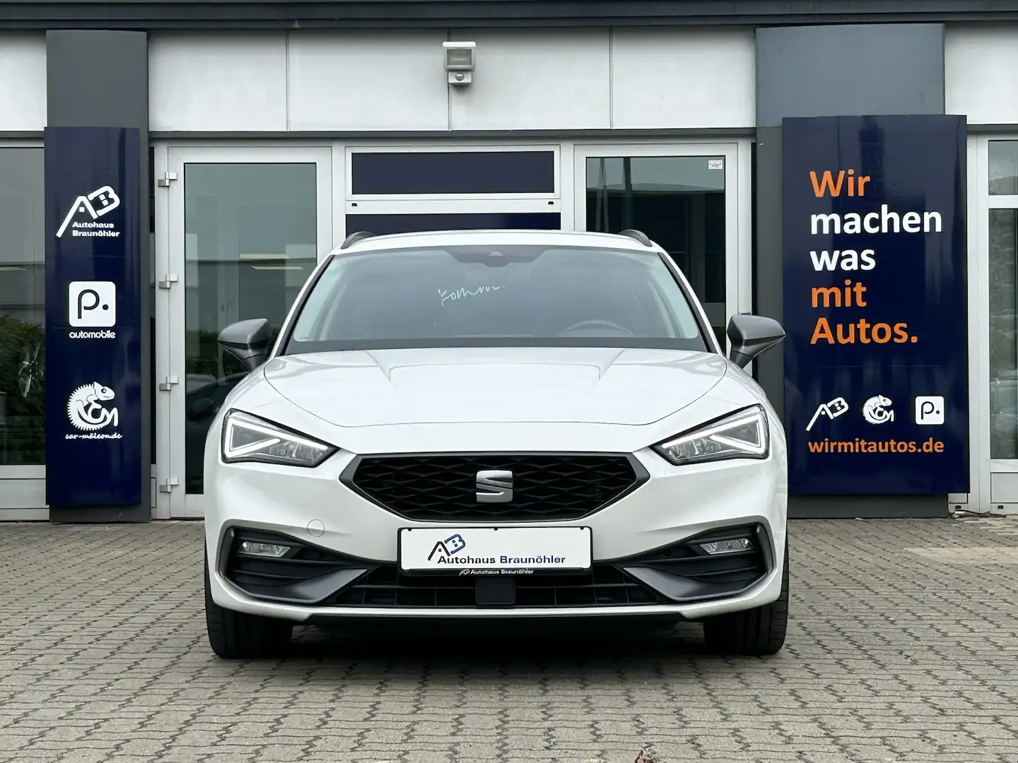 SEAT Leon SP FR-Line 2.0 TDI DSG*Standhzg*ACC*VC* Weiß - 1
