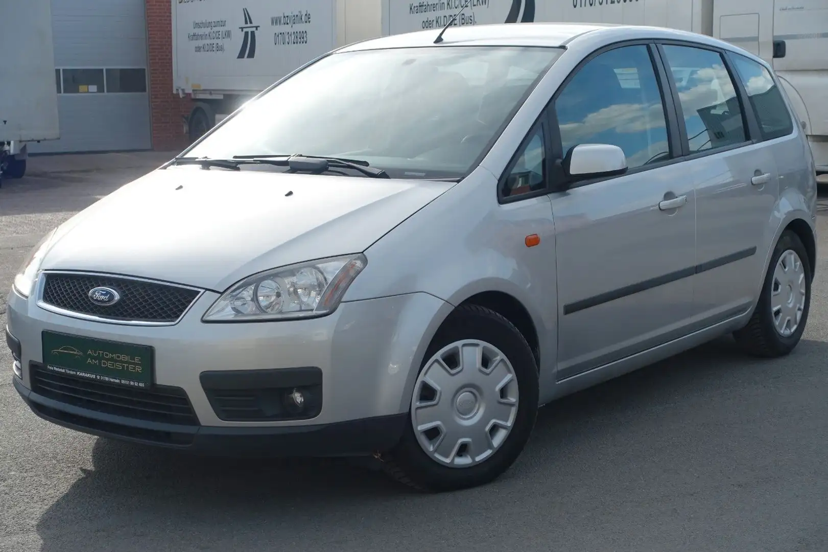 Ford Focus C-MAX 1.6*KLIMA*BFS*BC*MFL*TÜV+ZR+WAPU-NEU Plateado - 2