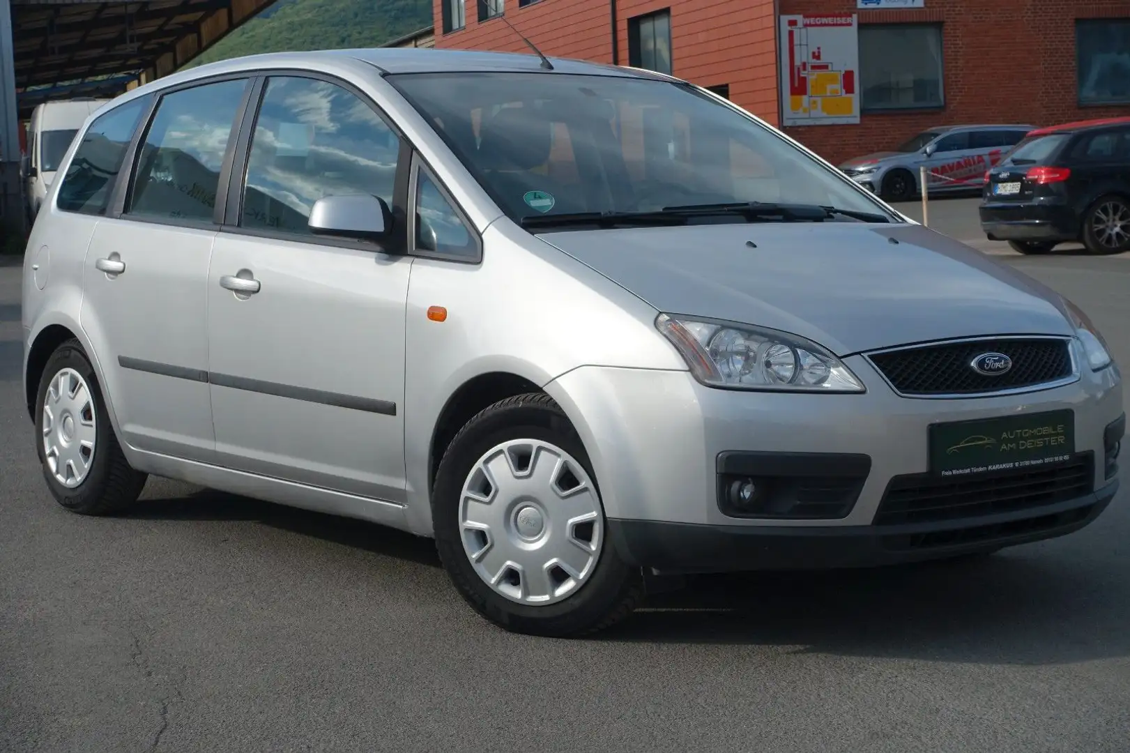 Ford Focus C-MAX 1.6*KLIMA*BFS*BC*MFL*TÜV+ZR+WAPU-NEU Plateado - 1