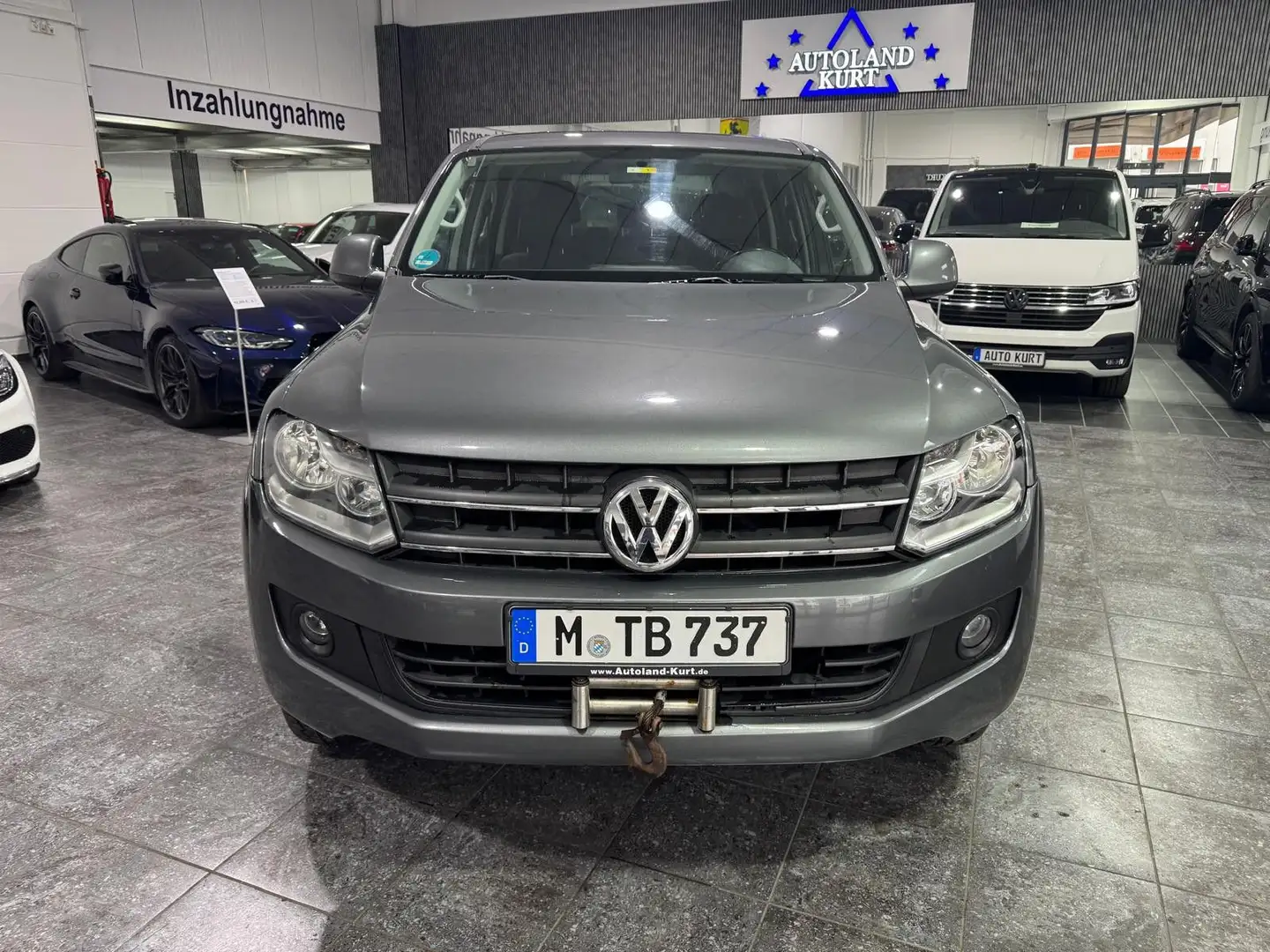 Volkswagen Amarok 2,0TDI 4Mot*DoKa*AHK*Seilwind*Hardtop*PDC Grau - 2