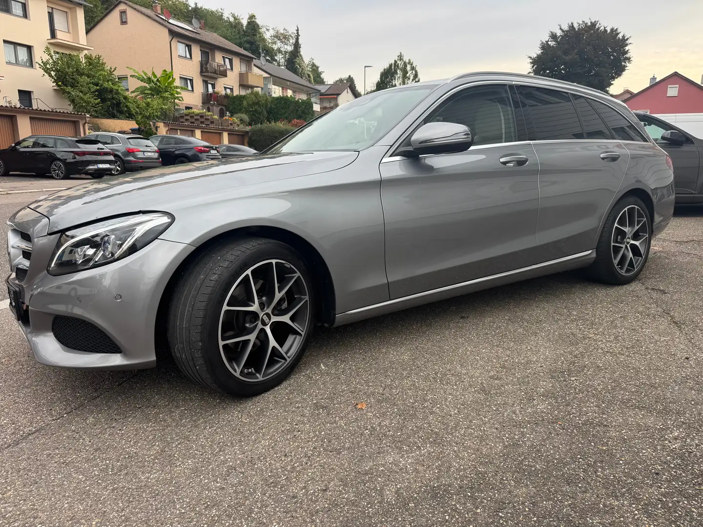 Mercedes-Benz C 220 C 220 T R-Kamera Teilleder Led 18Zoll!!! Gris - 1