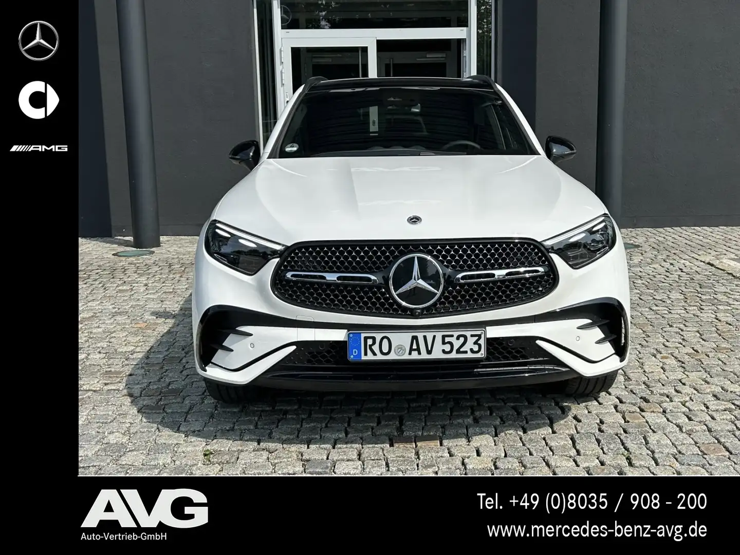 Mercedes-Benz GLC 220 GLC 220 d 4M Edition AMG Pano AHK DIGITAL 360° Weiß - 2