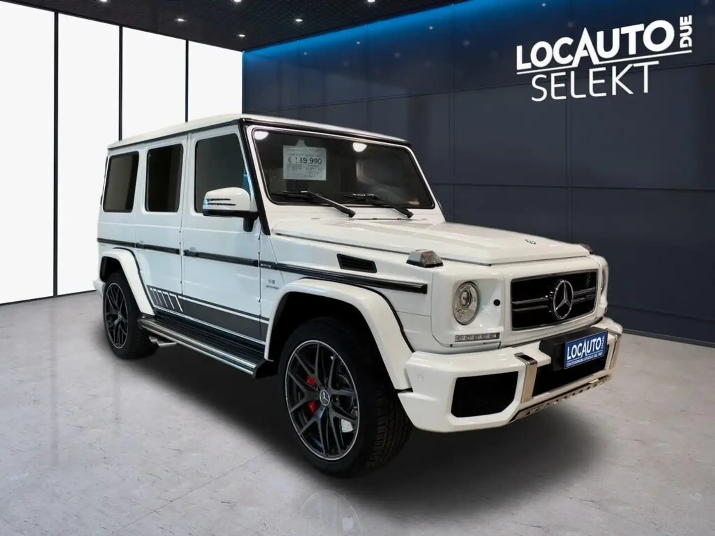 Mercedes-Benz G 63 AMG 571cv auto Biały - 2