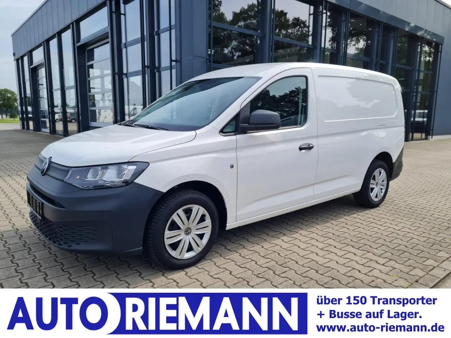 Volkswagen Caddy Cargo Kasten Maxi AHK KLIMA KAMERA PDC FLÜG Weiß - 1
