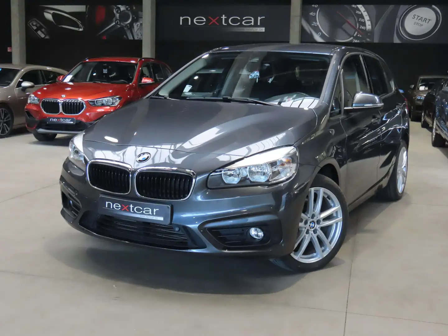 BMW 216 i Active Tourer ***NAVI-LIMITEUR-PARKING AV\u0026A Gris - 1