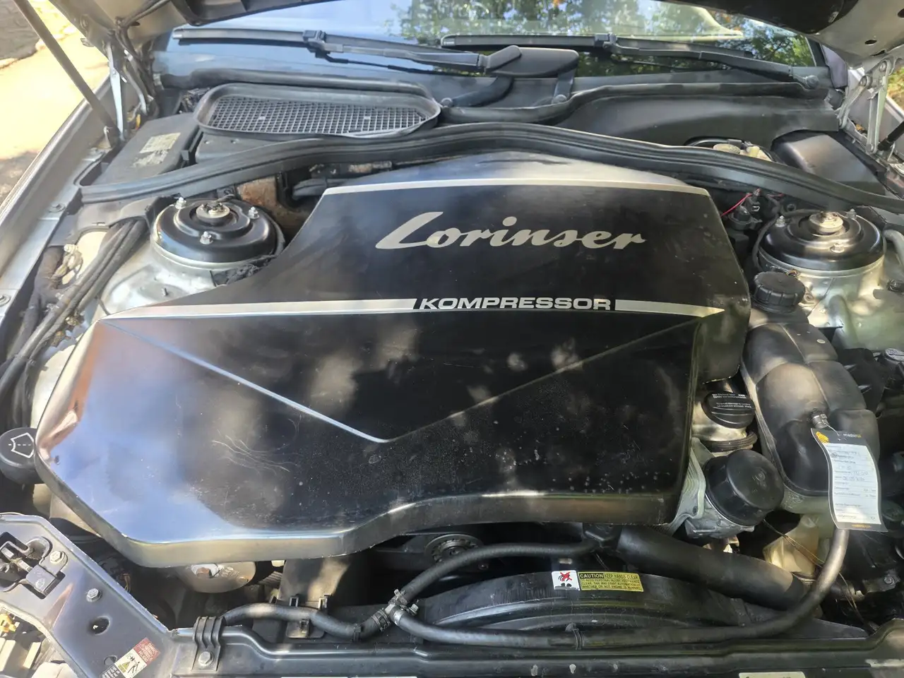 Mercedes-Benz CL 500 Lorinser Kompressor. Leistung 300kw Rückfahrkamera, foto 7