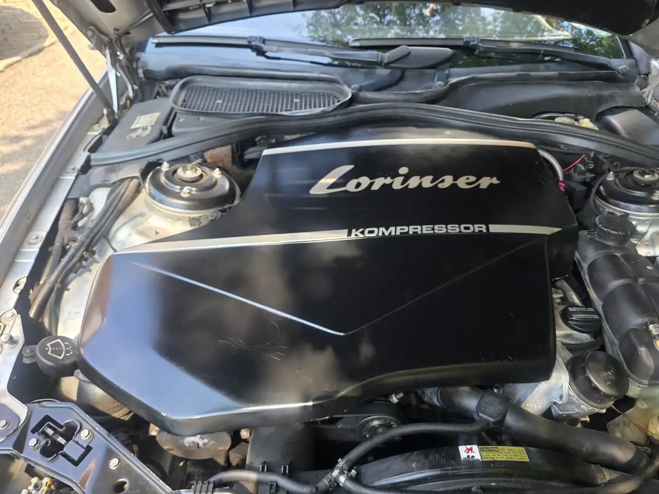 Mercedes-Benz CL 500 Lorinser Kompressor. Leistung 300kw Rückfahrkamera, foto 12