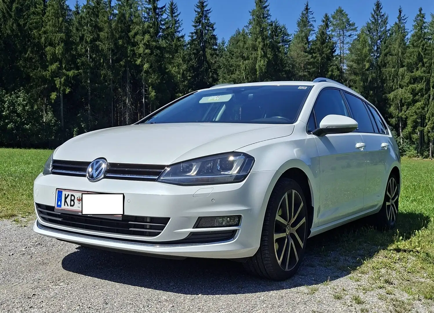 Volkswagen Golf Variant Comfortline 2.0 TDI Bluemotion Technology Weiß - 1