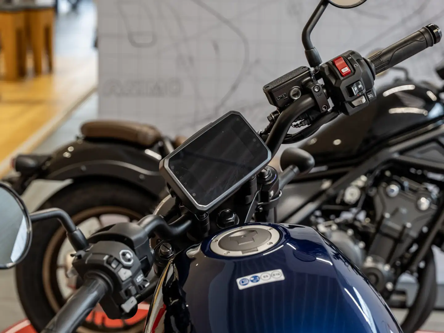 Honda CMX 1100 Rebel LED SCHEINWERFER Modrá - 2