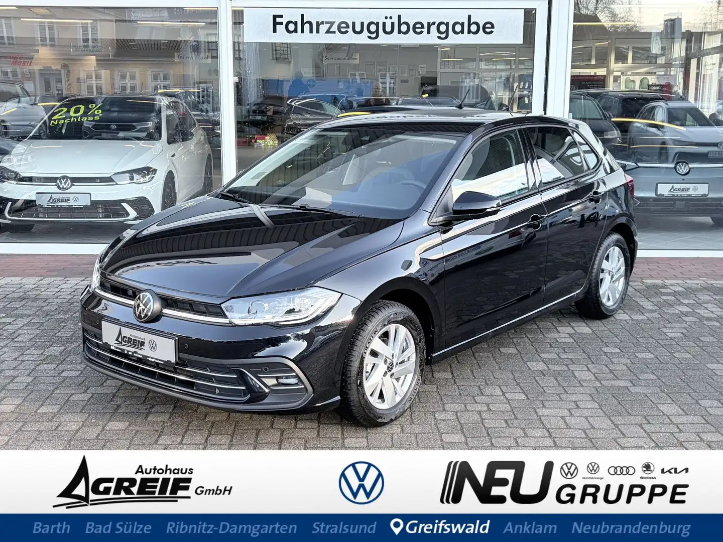 Volkswagen Polo 1.0 TSI DSG Style*IQ.LIGHT*NAVI*ACC* Schwarz - 1
