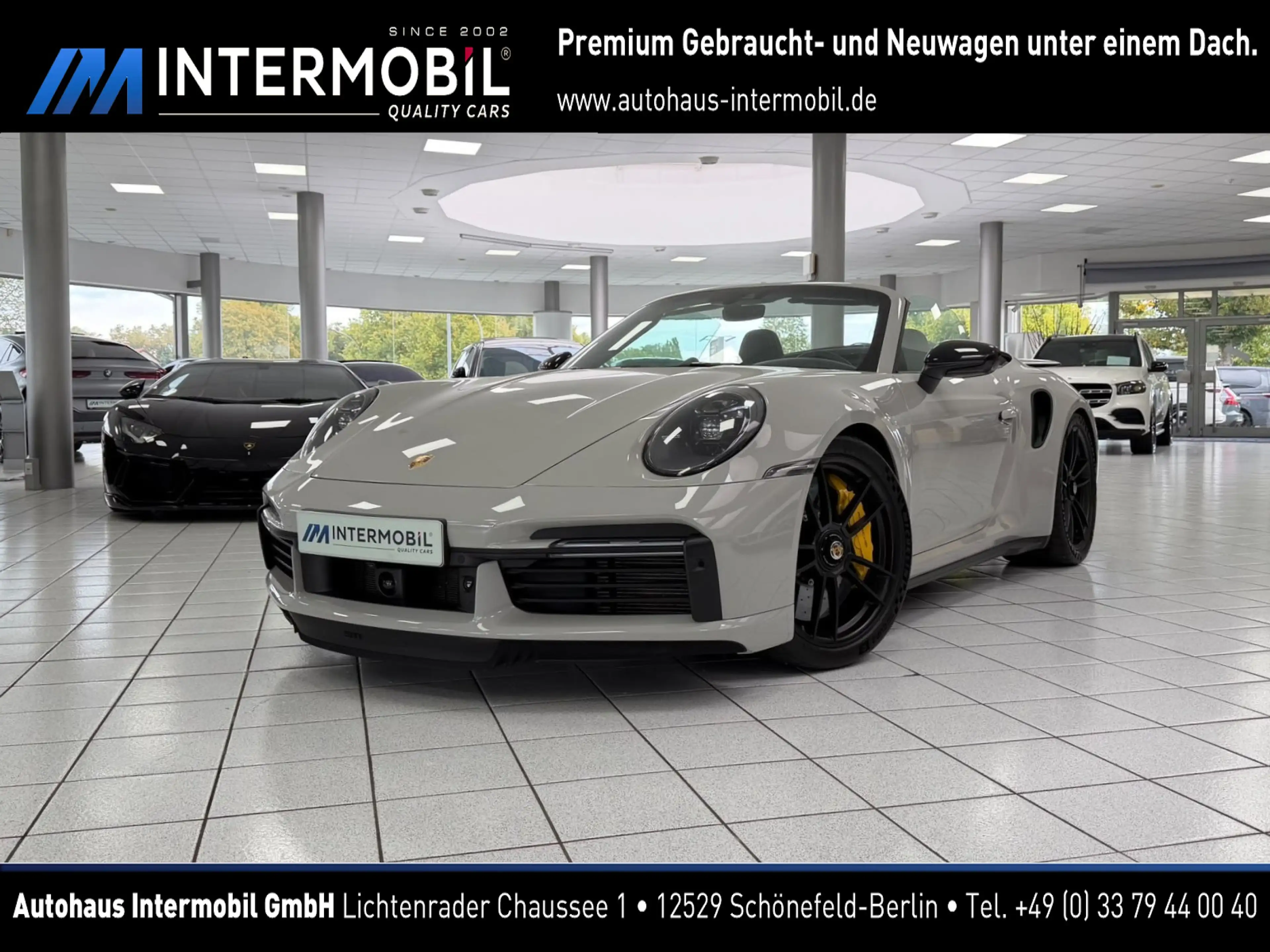 Porsche 992 911 Turbo S Cabrio PPF*CHRONO*PCCB*NACHT