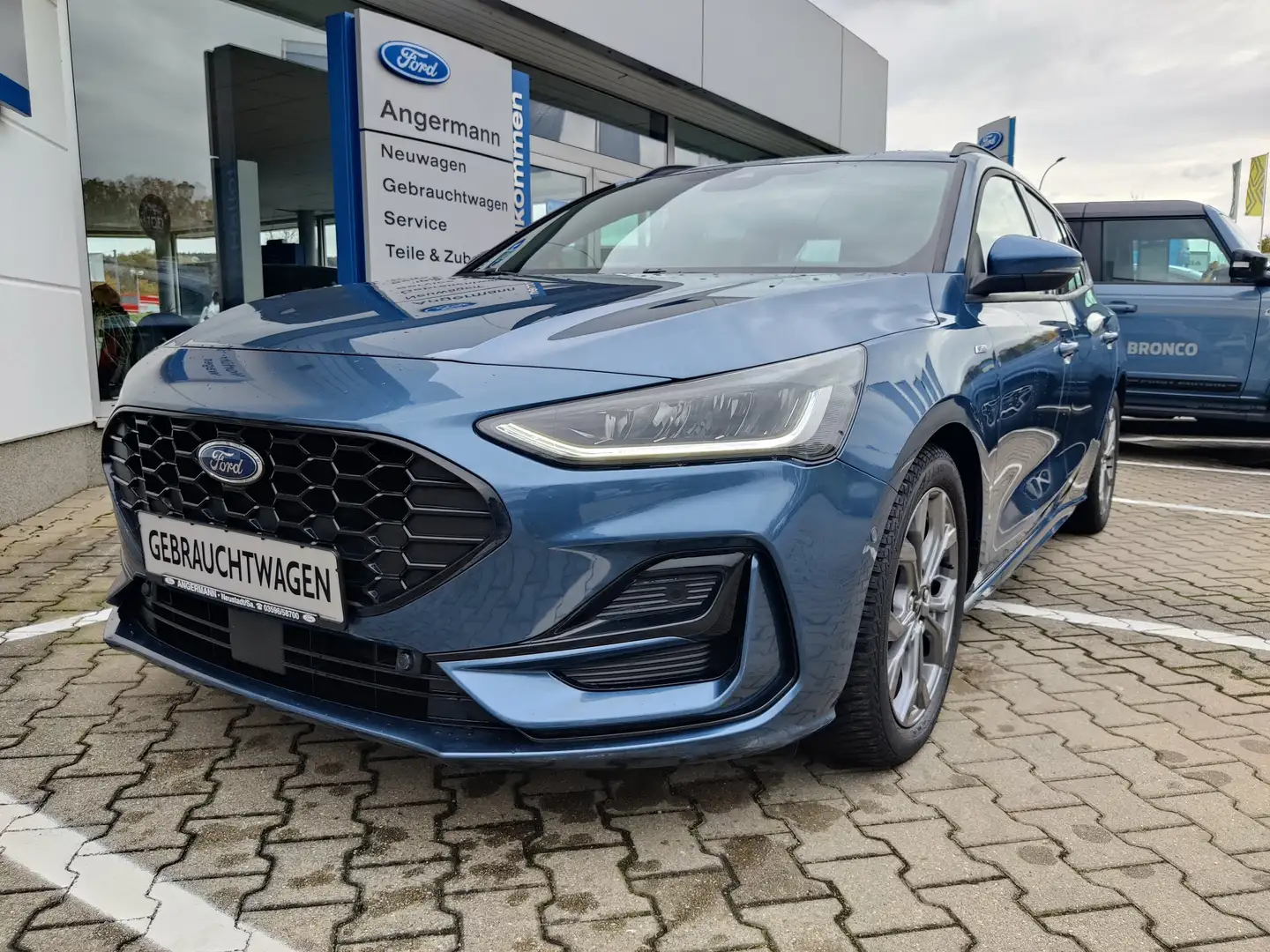 Ford Focus ST-Line X Bleu - 1