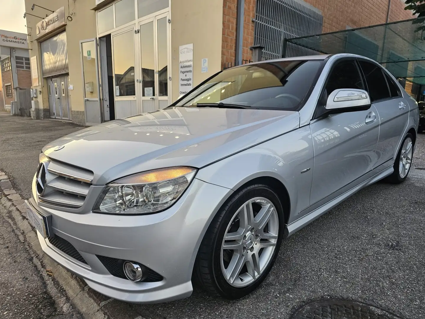 Mercedes-Benz C 220 CDI 170cv Avantgarde AMG*Pelle*Navi*Unipro* Silver - 2