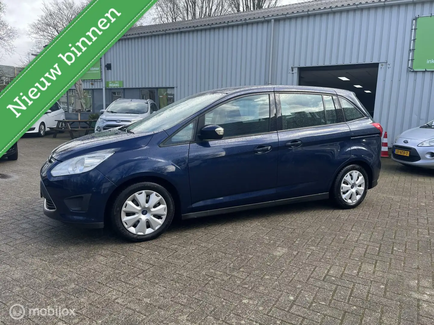 Ford Grand C-Max 1.6 COOL & SOUND 7 PERSOONS 6/12M GARANTIE Blauw - 2