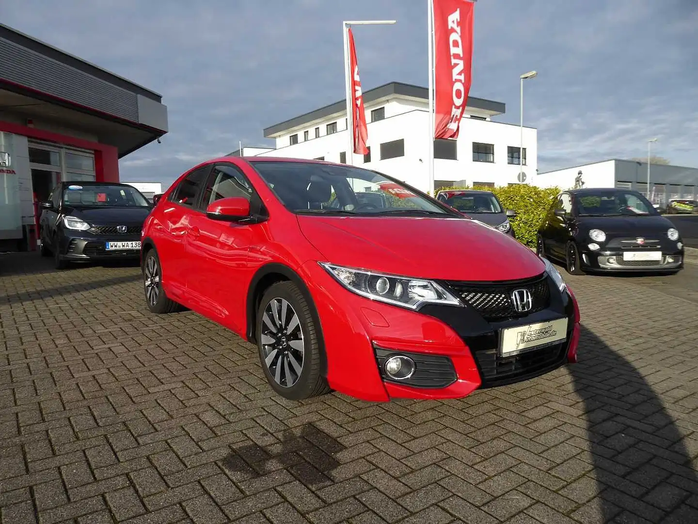 Honda Civic 1.6 i-DTEC Elegance / Navi Rot - 2