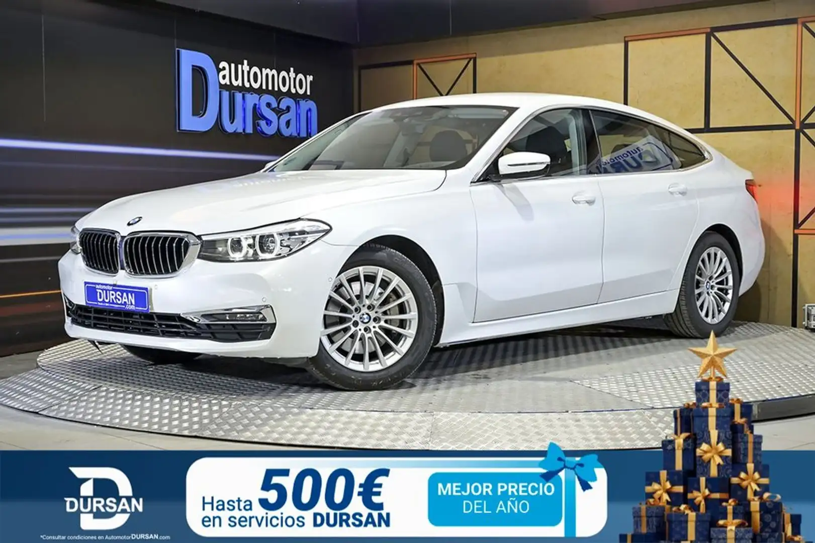 BMW 620 620dA Gran Turismo Blanco - 1