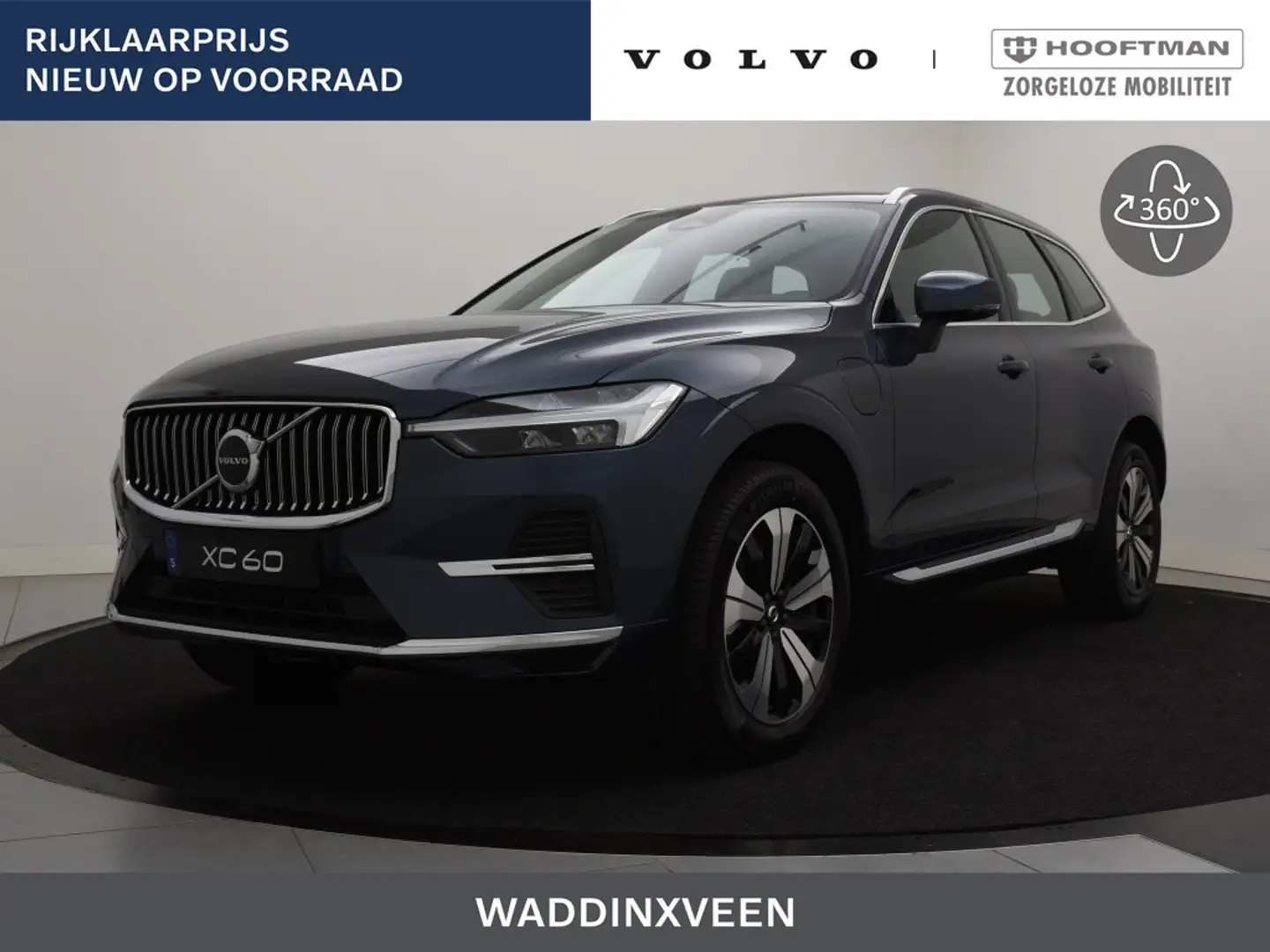 Volvo XC60 T6 PLUG-IN HYBRID ESSENTIAL EDITION *NIEUW OP VOOR Bleu - 1