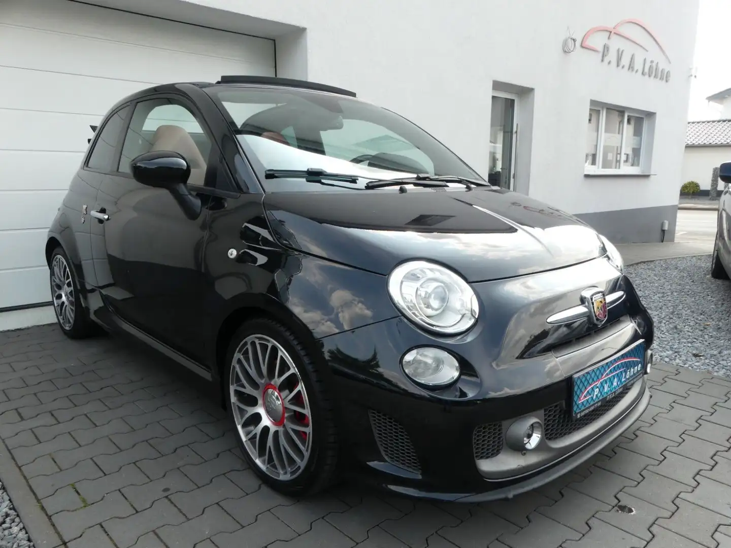 Abarth 500C 595C Turismo Cabrio | Sabelt Sport | Xenon | PDC Negro - 1