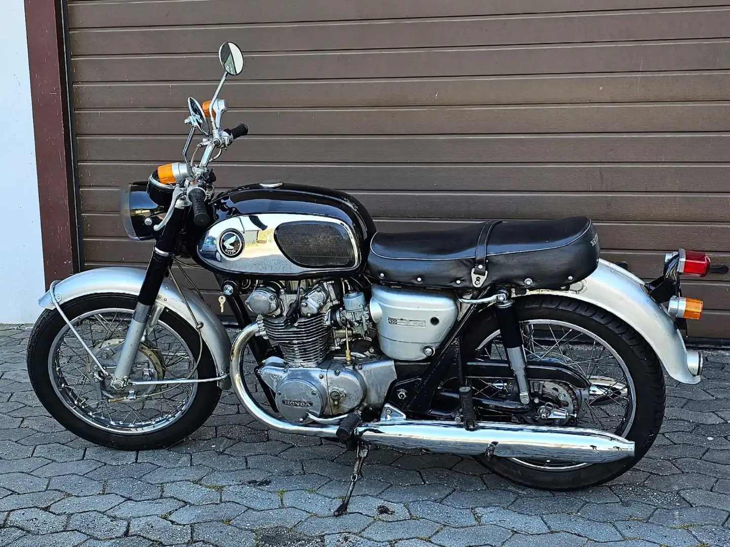 Honda CB 450 K 0 1966 Oldtimer Schwarz - 2