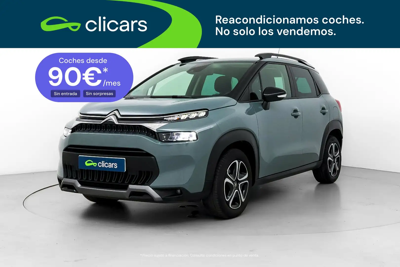 Citroen C3 Aircross Puretech S&S Feel 110 Gris - 1
