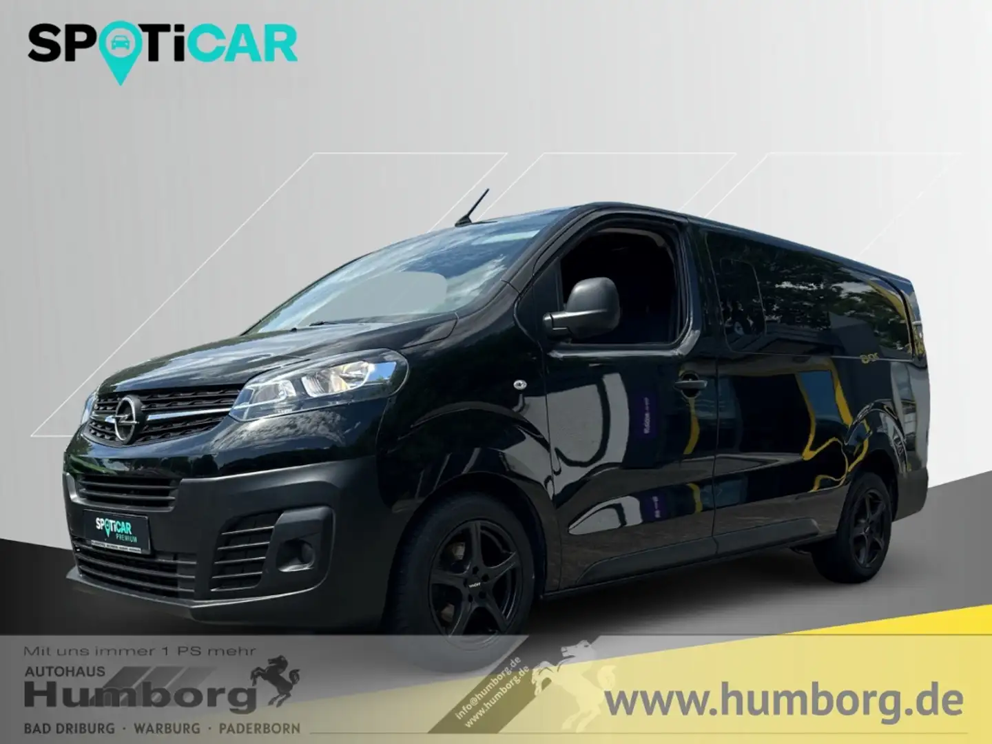 Opel Vivaro Kasten FlexSpace Doppelkabine 2.0 D Apple CarPlay Schwarz - 1