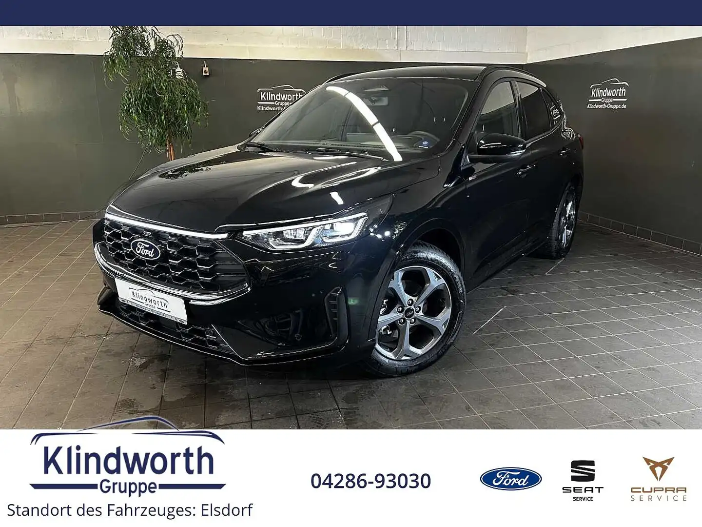 Ford Kuga 2.5 Duratec FHEV ST-Line +GJR+Matrix-LED Schwarz - 1