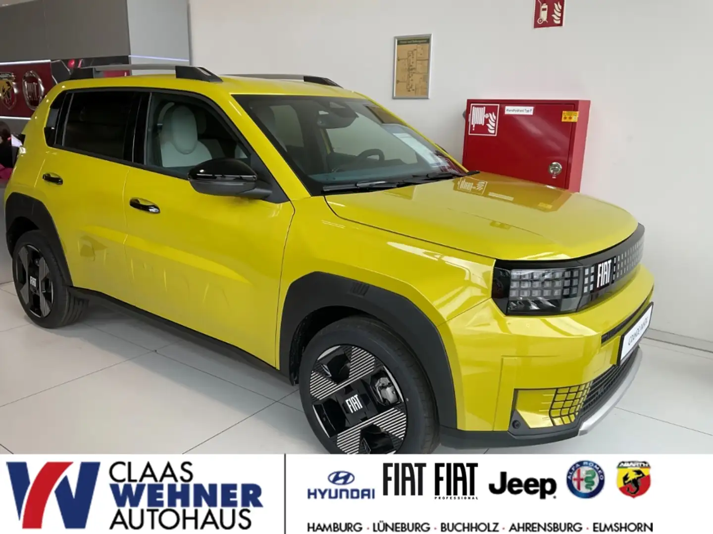 Fiat Grande Panda Elektro 83 kW La Prima Żółty - 1