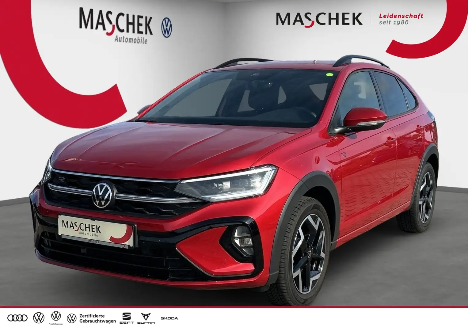 Volkswagen Taigo R-Line 1.5 TSI DSG AHK RearView ACC Navi LED Rot - 1