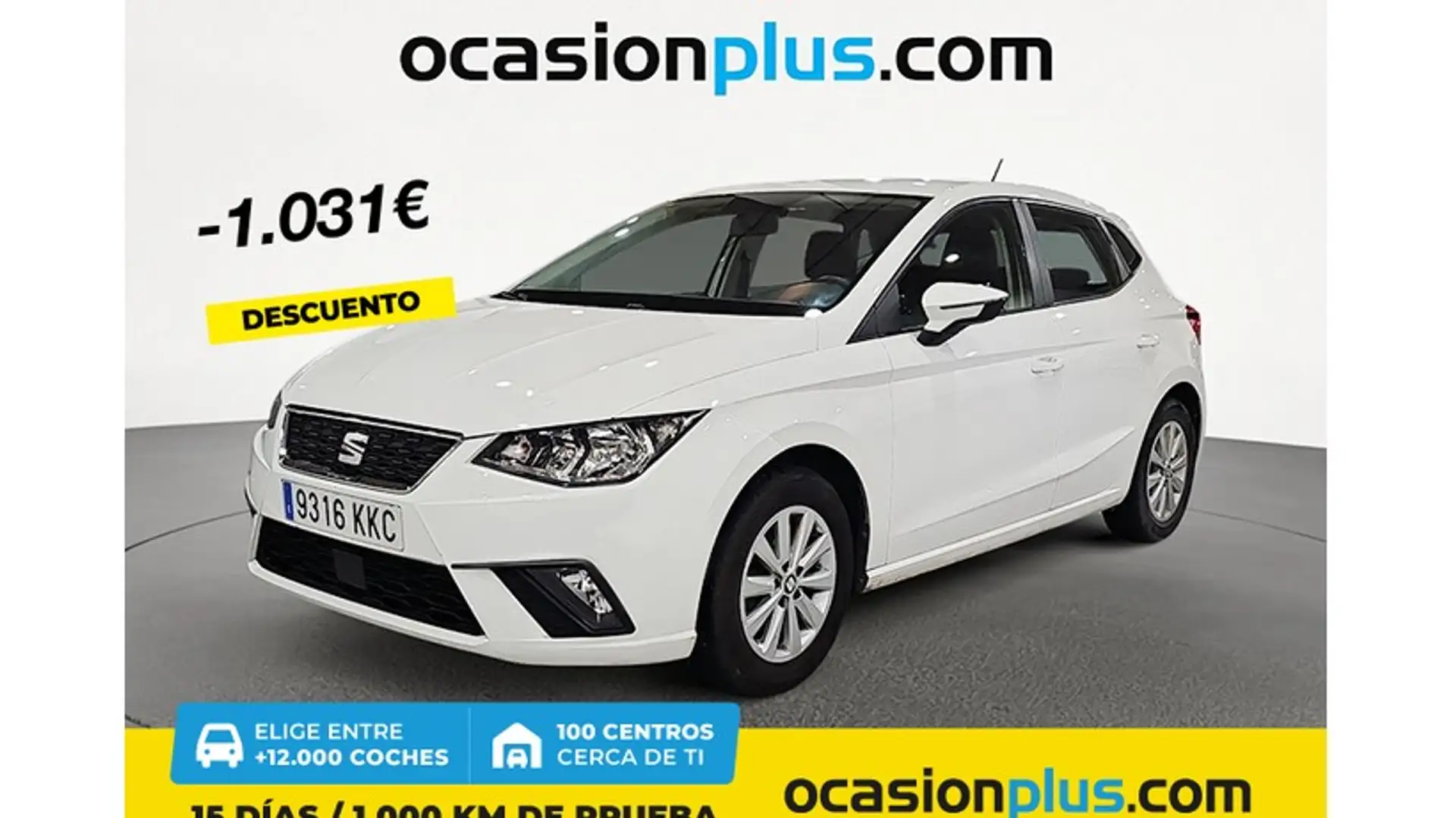 SEAT Ibiza 1.0 S&S Style 75 Blanc - 1