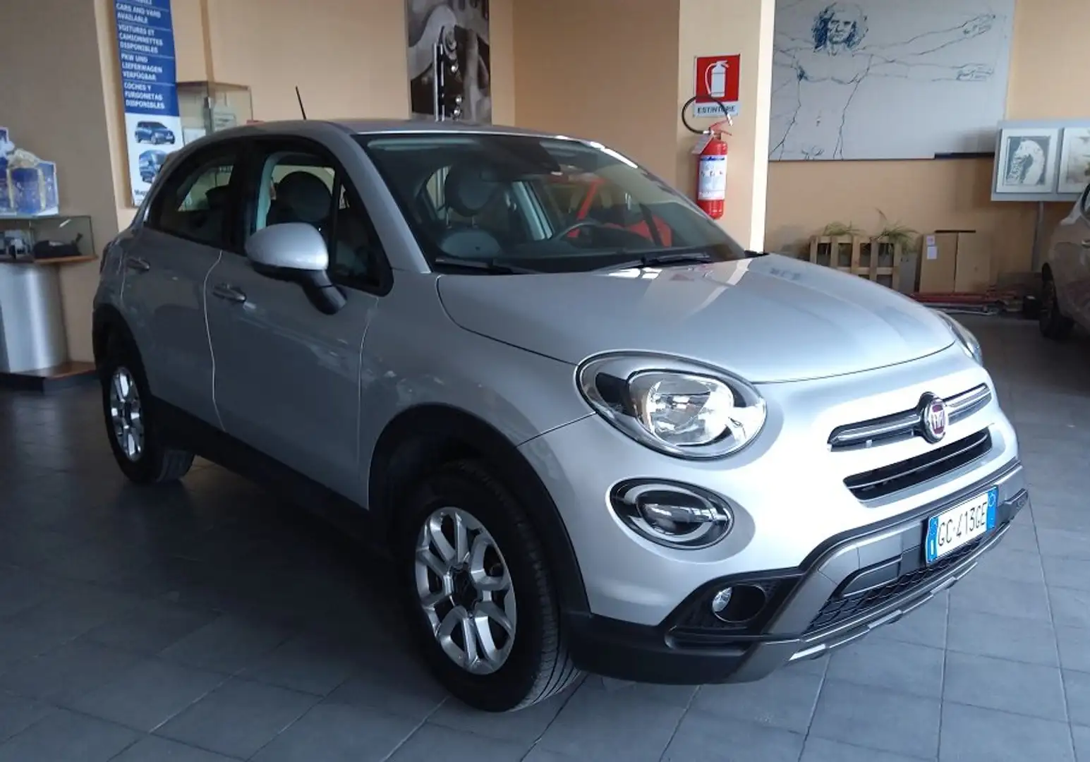 Fiat 500X 500 X 2018 1.3 T4 Cross 150cv dct Argento - 1
