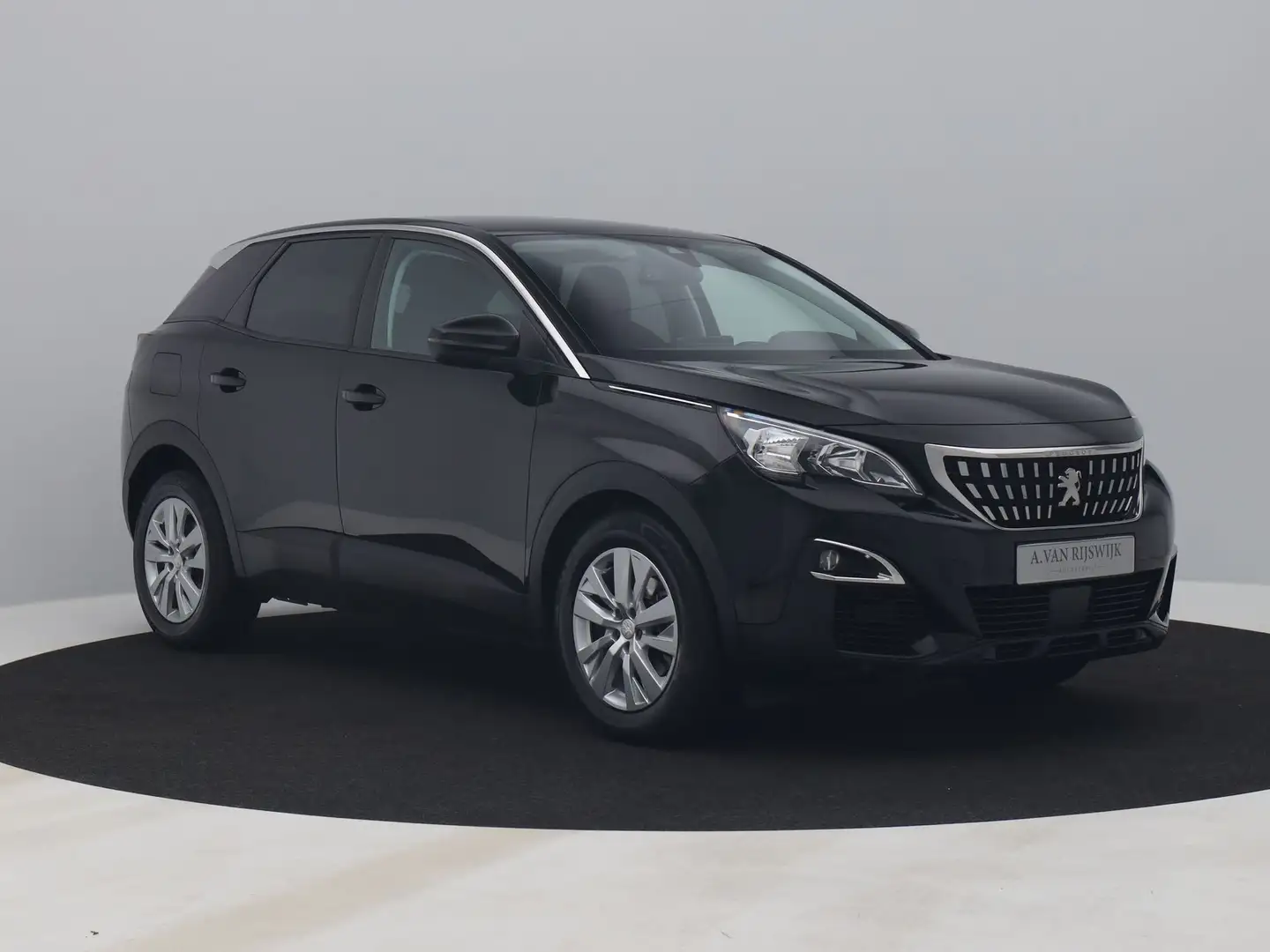 Peugeot 3008 1.2 PureTech 130 PK Automaat Active | NAVI | CARPL Zwart - 2