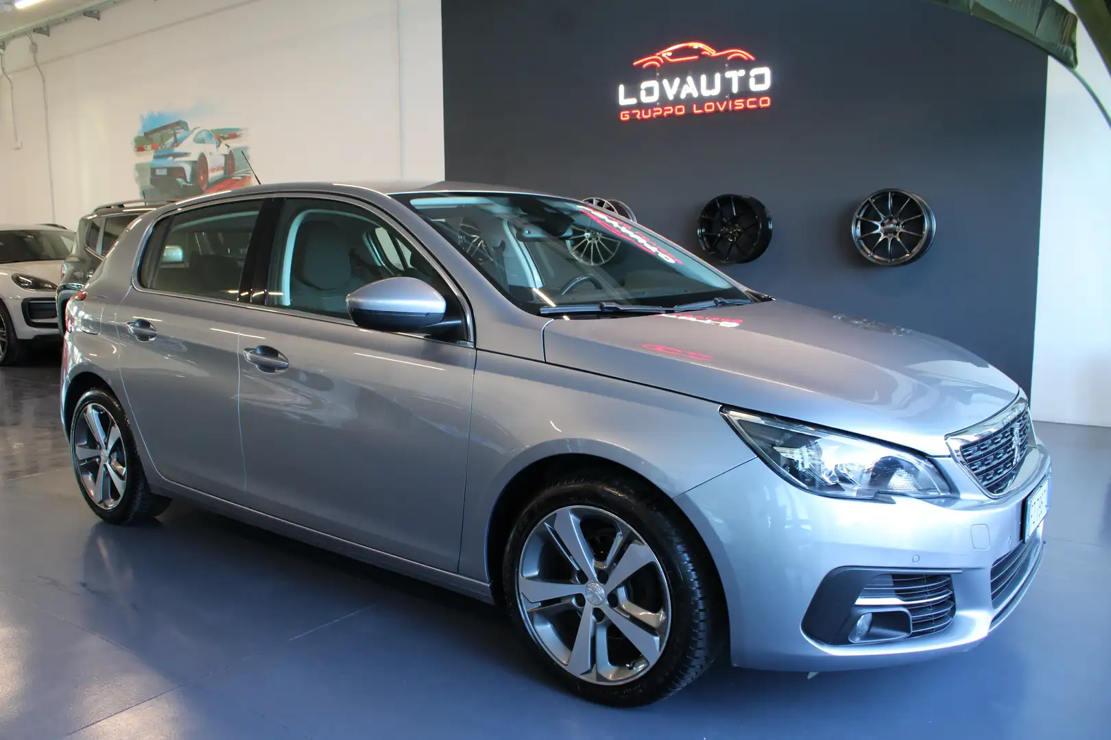 Peugeot 308 308 II 5p 1.5 bluehdi Active s Zilver - 1