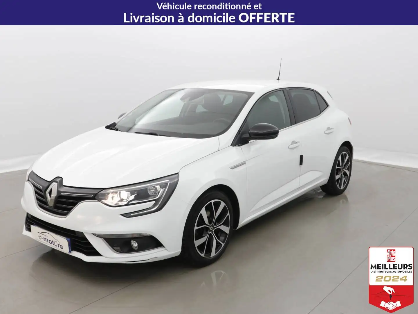 Renault Megane Mégane IV Berline Blue dCi 115 - Limited Blanc - 1