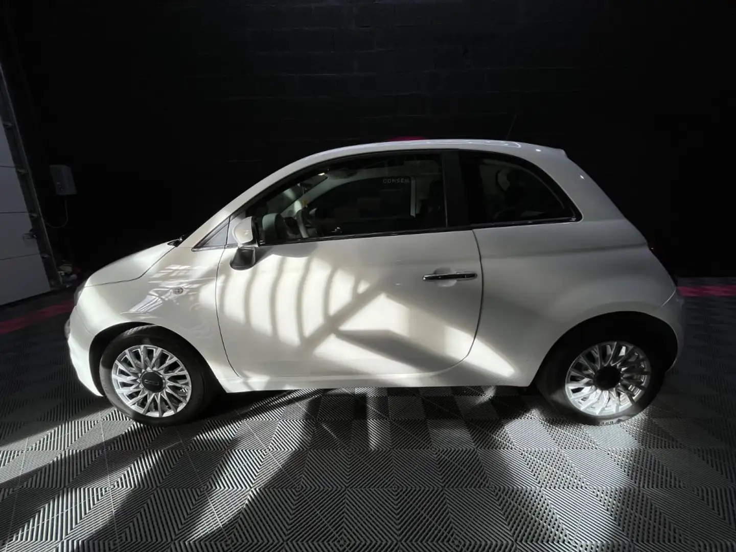 Fiat 500 MY22 1.0 70 ch Hybride BSG S/S Blanc - 2