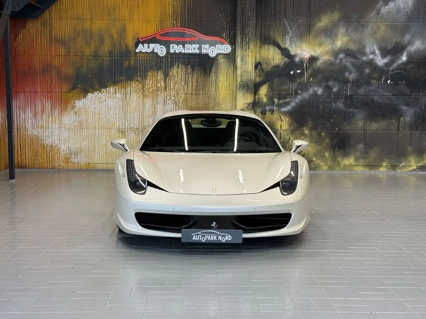 Ferrari 458 Italia Spider~ FULL CARBON~LIFT~JBL~NAVI Blanc - 2