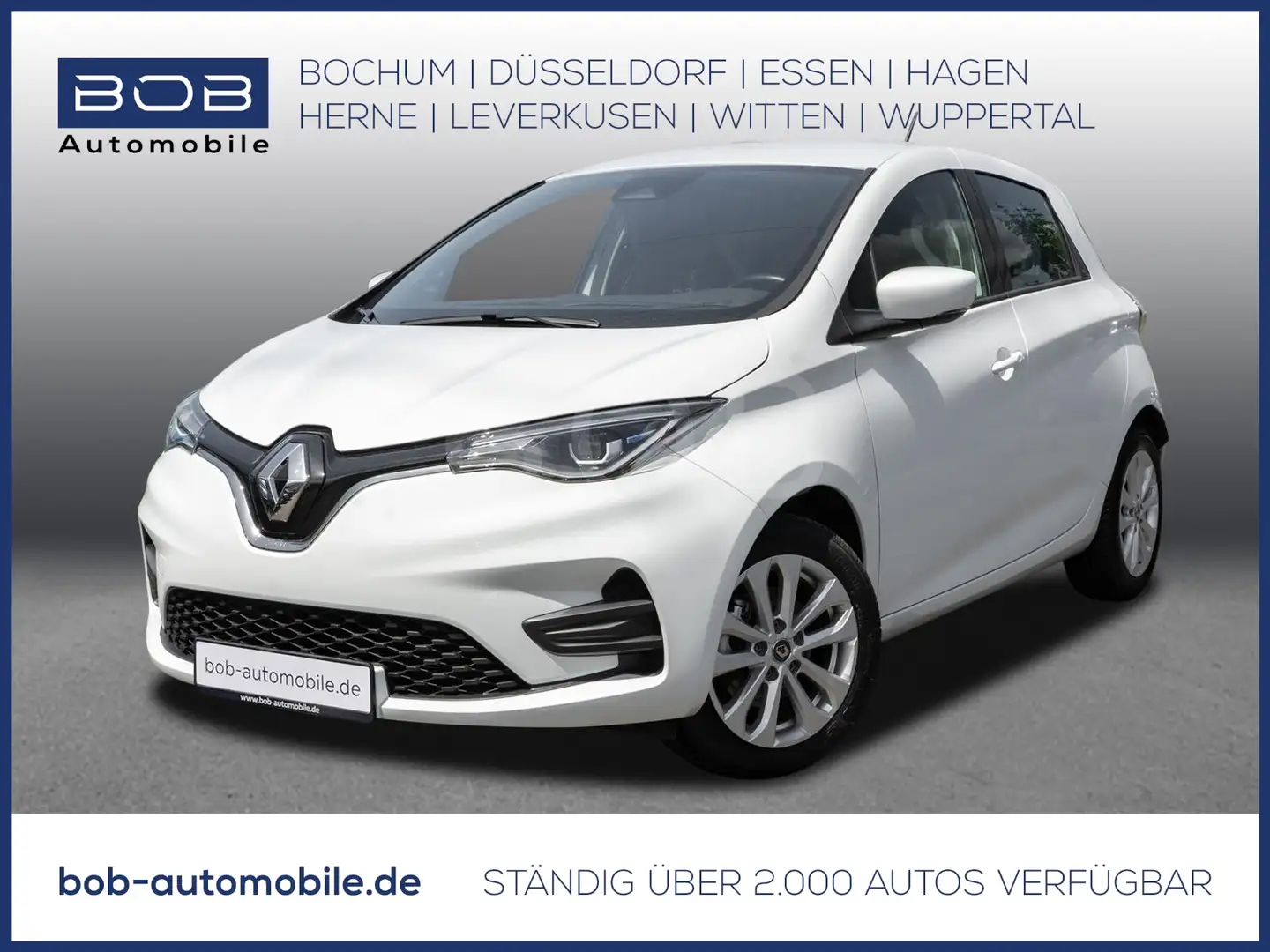 Renault ZOE E-TecEXPERIENCE R110 Z.E. 50 SHZ,LenkHZ,GJR White - 1