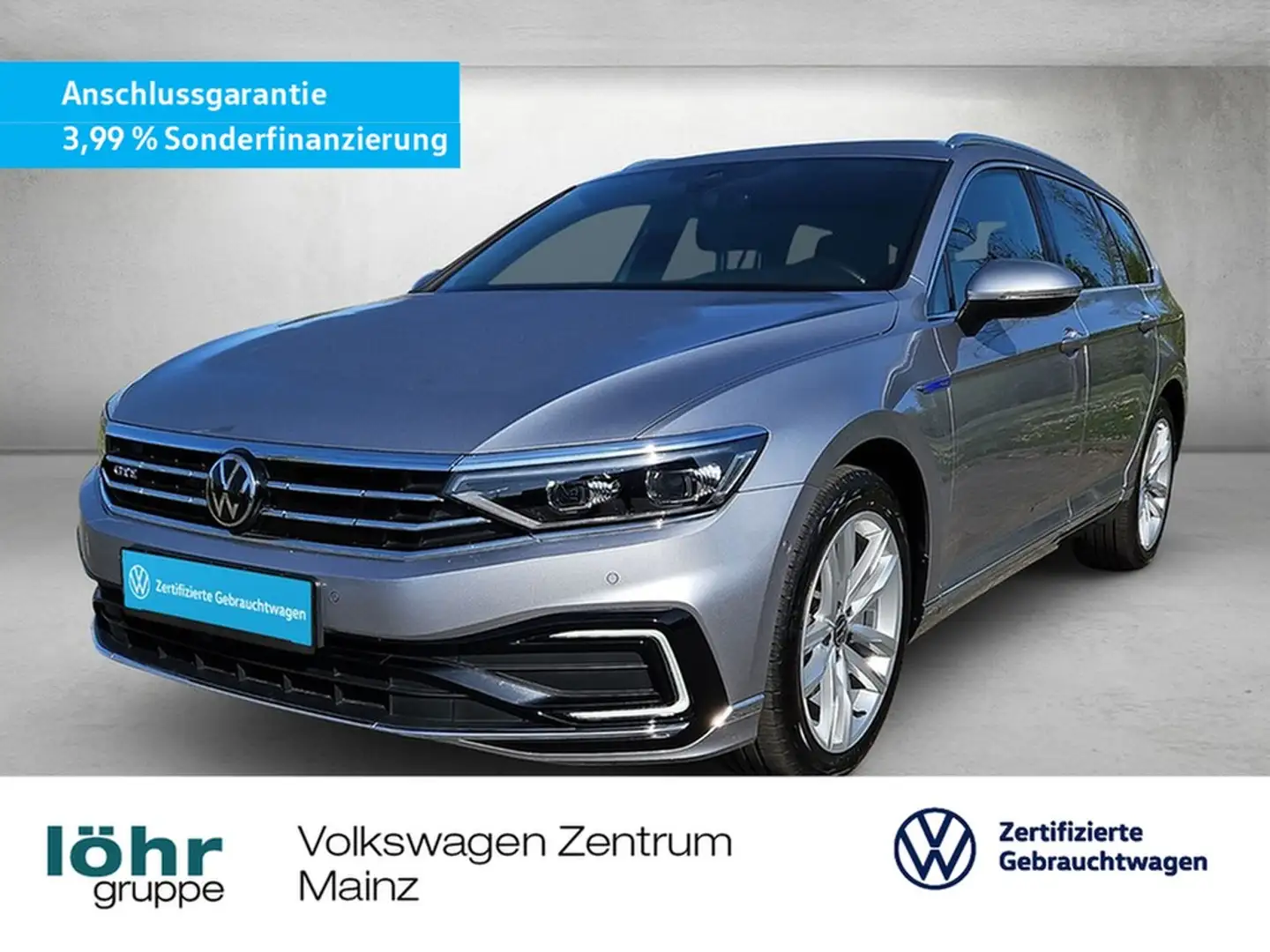 Volkswagen Passat Variant 1.4 TSI DSG GTE AHK*Navi*ACC Grijs - 1