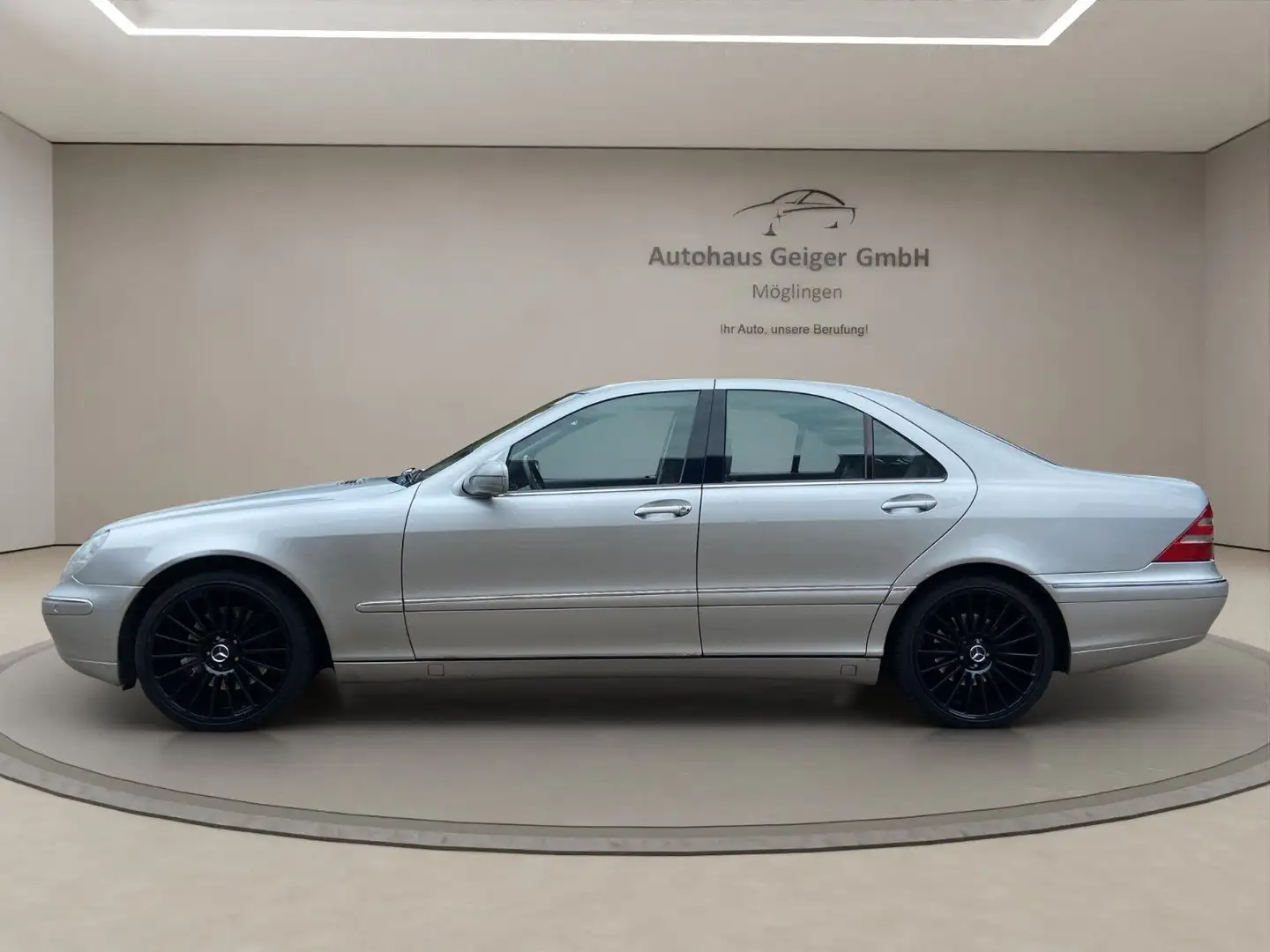 Mercedes-Benz S 430 S-Klasse Long*Vollleder*Memory 12/26 Tüv Argintiu - 2