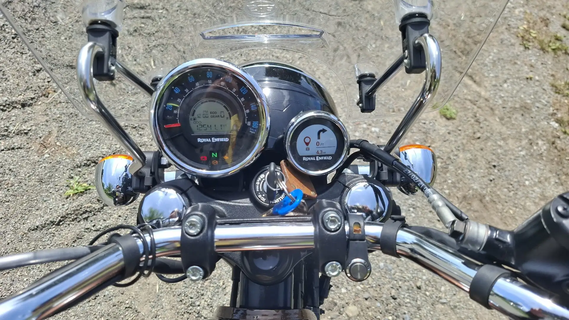 Royal Enfield Meteor 350 Brun - 1